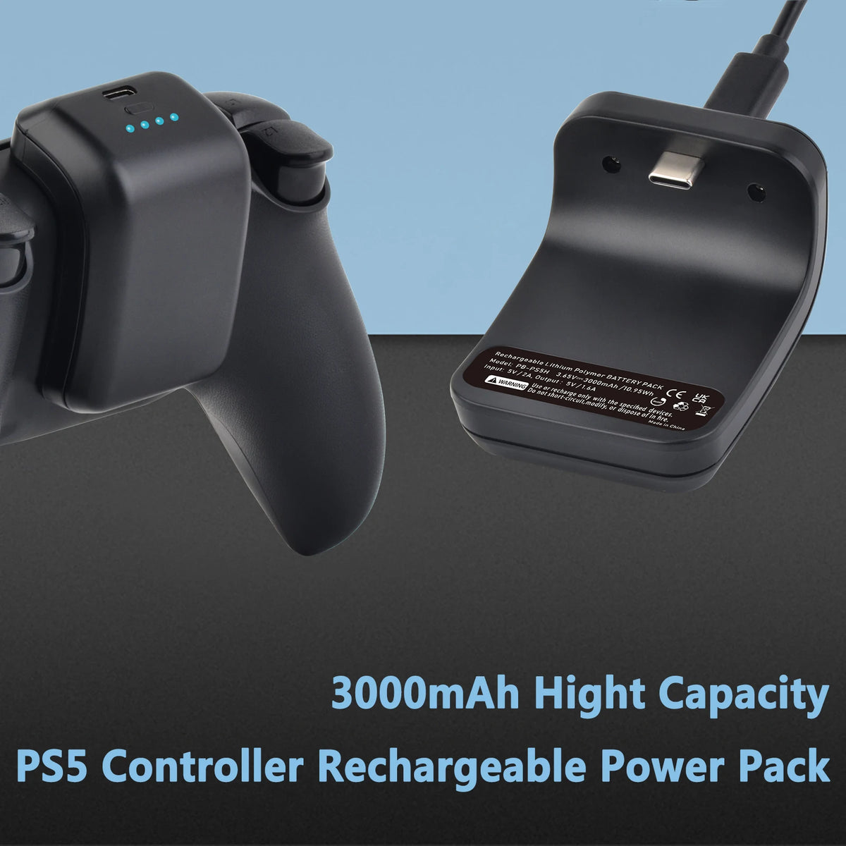 Pro Wireless PS5 Portable Charger